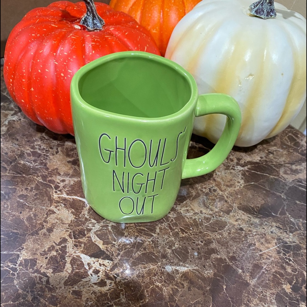 Rae Dunn ( Halloween Limited Edition) Mug Ghourls Night Out